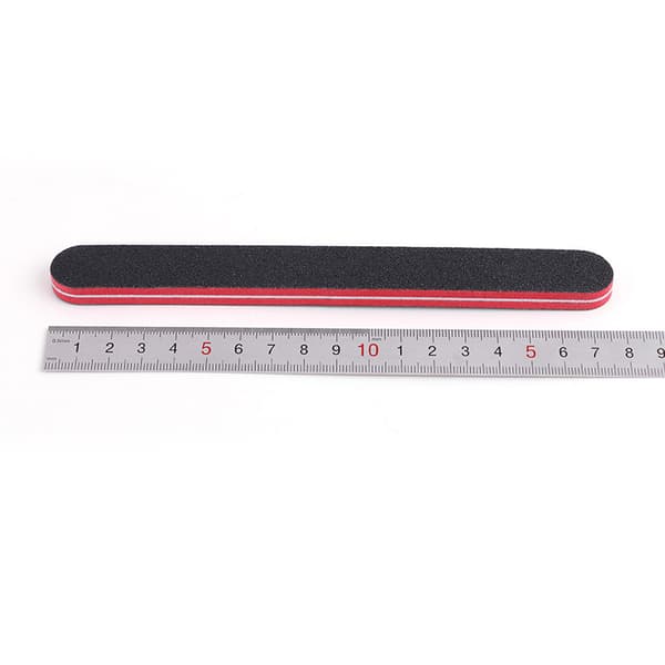 Sæt med 5 fortykkede neglefile (17,8 * 2 * 0,7 cm), super tykke