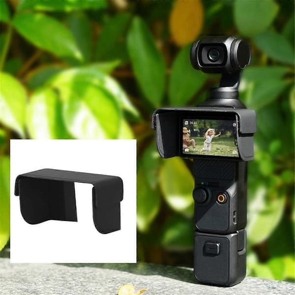 För DJI Osmo Pocket 3 Huva Linsskydd Solblockerande Ljus Antireflex Multifunktionella Bekväma Tillbehör