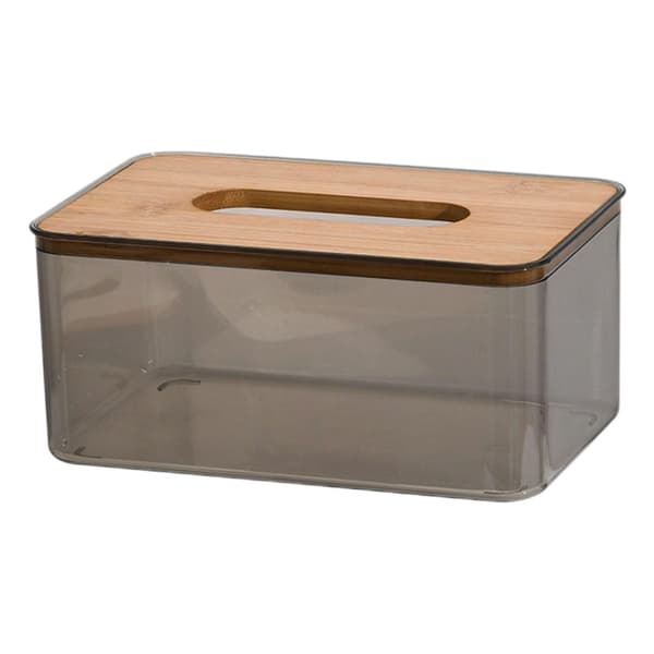 1/2/3/5 Clear För Tissue Box Organizer Fristående för hemmet L 2PCS