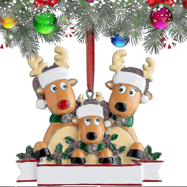 1/5 st älg julgran hängande dekoration Xmas Party hänge ornament B