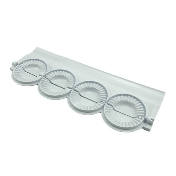 Dumpling Maker Anti-deformert Hurtigutløsende Plast Potet Ost Ravioli Form for Kantine