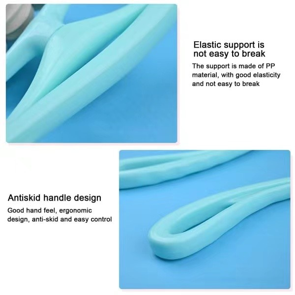 Hand Roller Neck Massager Nacke Skulder Trigger Tryckpunkter blue 1pcs