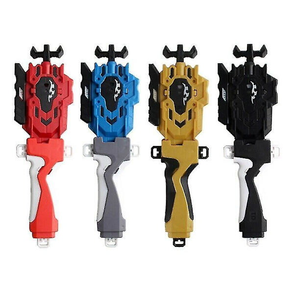 Gyro launcher og håndtag Burst Starter String Stærk roterende gave Yellow