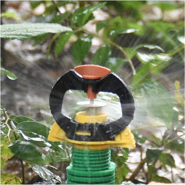Sæt 360 graders roterende sprinklermikrofon