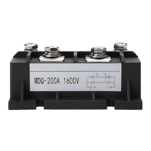 MDQ-200A Brorettifiserer 200A 1600V Enkelfase Fullbølge Diodemodul-Yvan