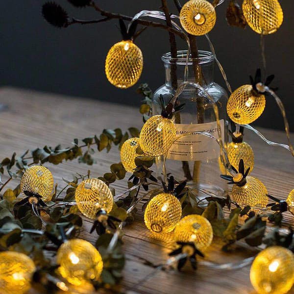 Ananas lyslenke Jule LED lyslenke