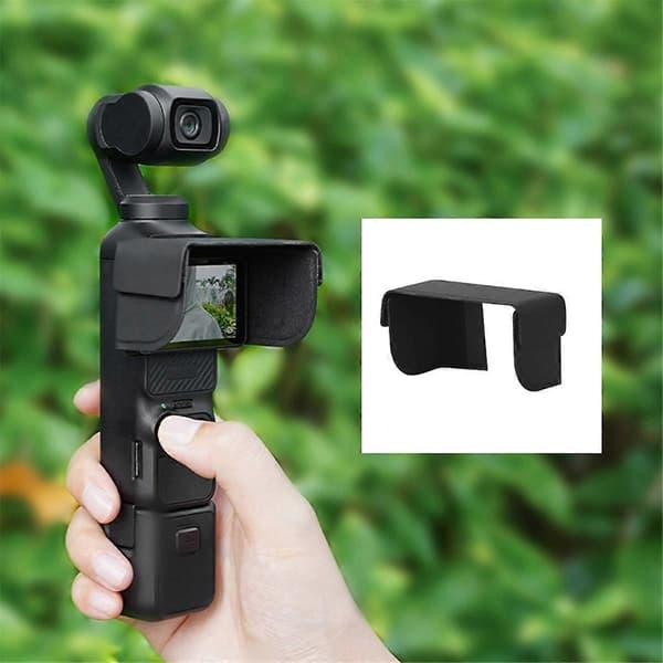 For DJI Osmo Pocket 3 Solblender Linsebeskytterdeksel Solblokkerende Lys Antirefleks Multifunksjonelt Praktisk Tilbehør