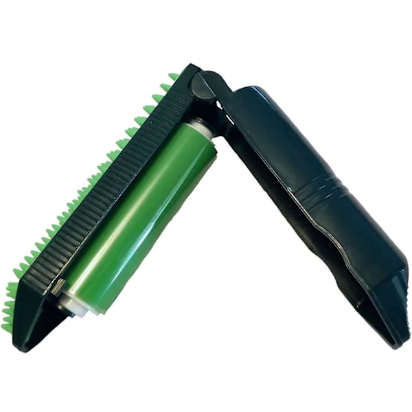 Stick It Roller, Stick It Roller Fjerning av dyrehår, Gjenbrukbare vaskbare Stick It Rollers for dyrehår, klær, bilseter grønne