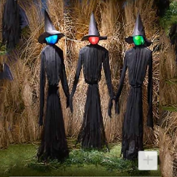 Halloween Noitien Koristeet Hehkuva Kummitusrekvisiitta