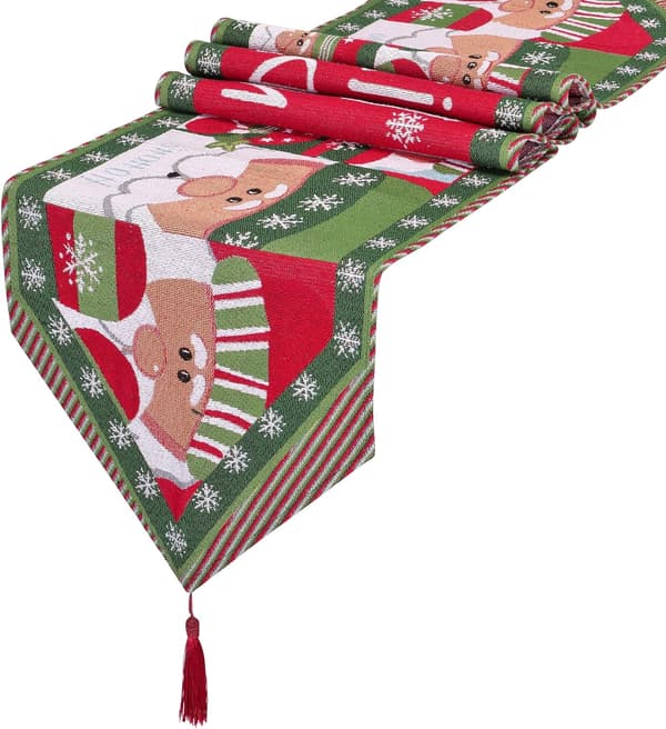 Säckväv julbordslöpare, 70,86'x13,78'(tomten)