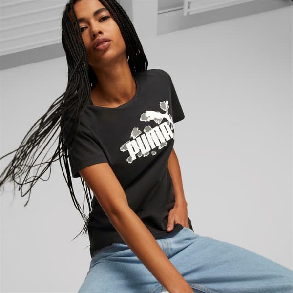 Shirts Puma Ess Animal black 176 - 181 cm/L