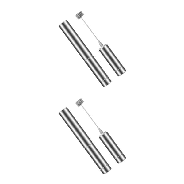 1/2/3 elektrisk mælkeskummer Håndpumpe Skummer Mesh Maker Creamer 2Set