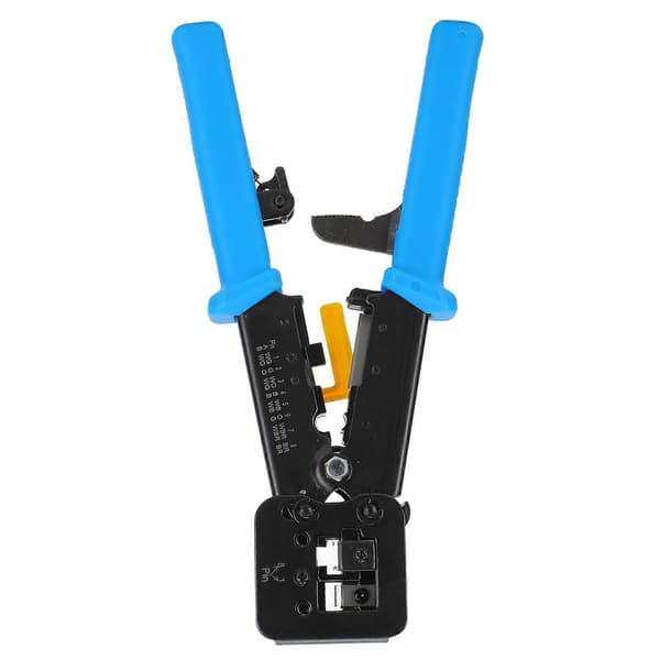 Nettverkskabeltang Skralle Ethernet Wire Stripper Krystallhode Krympeverktøy 2KT?3764A