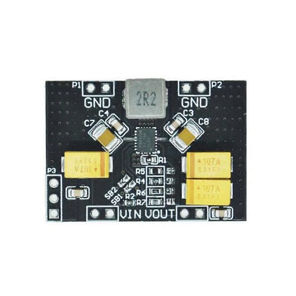 TPS63020 Automatisk Buck-Boost Step Up Down Strømforsyningsmodul Litiumbatteri Lav Ripple Spenningsomformer 2,5V