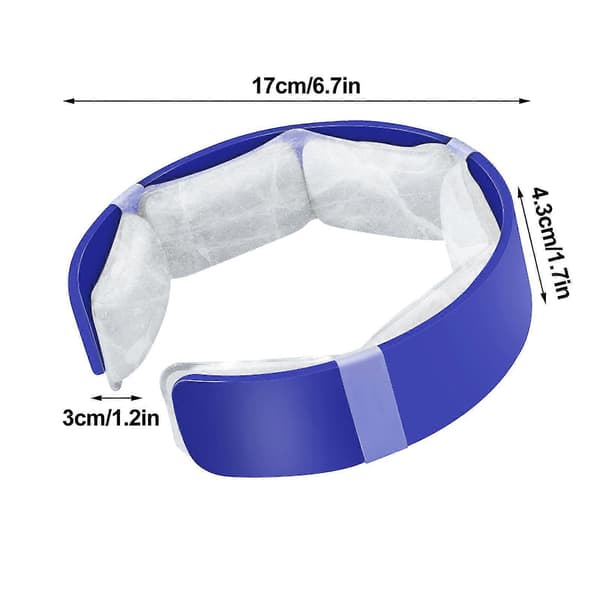 Hefansi Cold Ring Cold Neck Langvarig Isnakke Krage Utendørs Kul Gjenstand Hengende Halsring 100ml