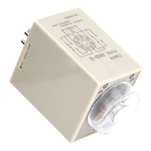 220vac 60 minutter Power On Delay Timer Tidsrelé Ah3-3(60m) null none