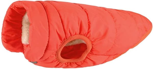 Husdjur Vinter Förtjockad Var Snap Väst Boullskläder (M, ) 1 Styck Orange m