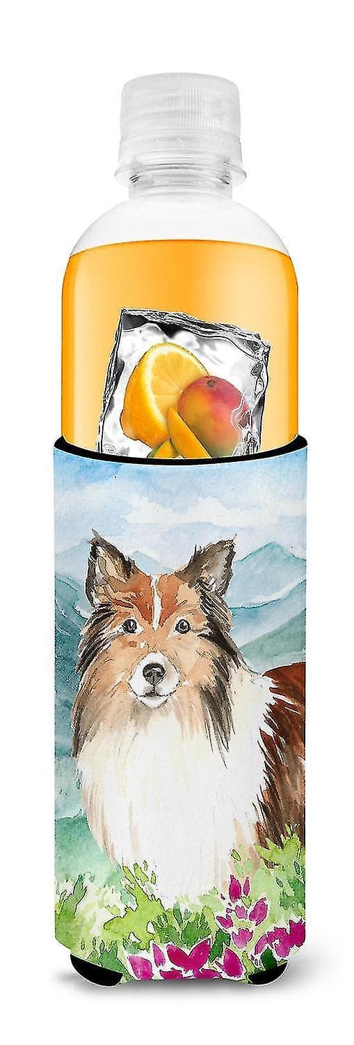 Mountain Flowers Sheltie Michelob Ultra Hugger for slanke bokser
