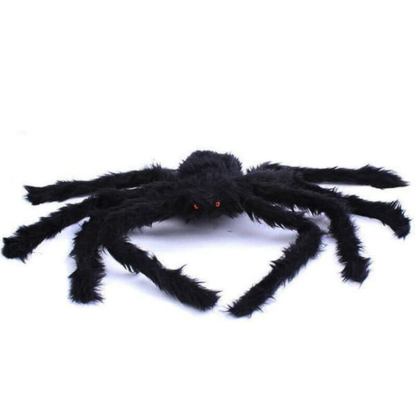 Halloween Edderkop Skræmmende rekvisit til legetøjsrekvisit til festbar dekoration 50cm