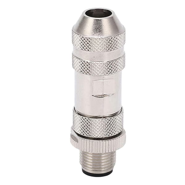 M12 8-bens sensorkonnektor lige han luftfartskabelstikadapter terminalfittings til bil, autocamper, båd