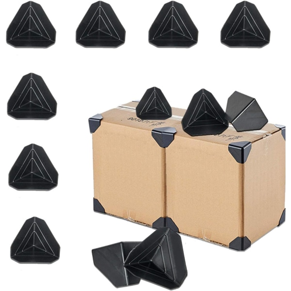 Hörnskydd i plast och avsatser för fraktboxar Sa