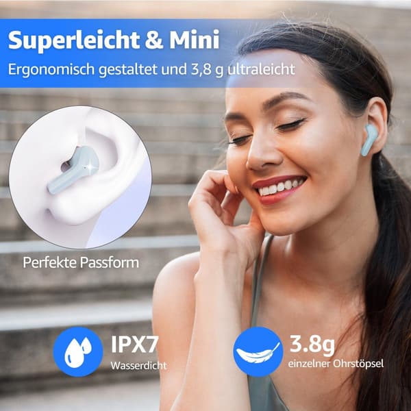 #Trådløse hodetelefoner TWS gaming hodetelefoner Bluetooth hodetelefoner 5.1 + EDR støydemping#