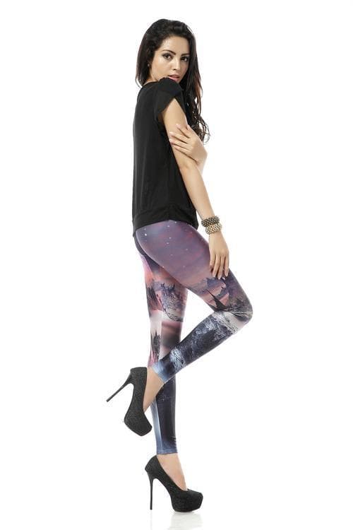 Naturmöntrade Legging multicolor S