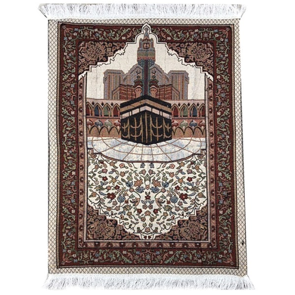 Muslimsk bönematta för islam flätade mattor vintage Eid B