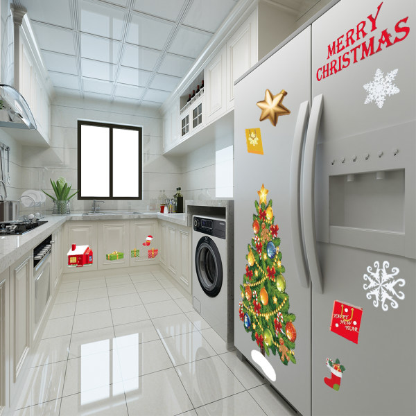 Christmas Snowflake Window Stickers for Glass Xmas Stickers style 1