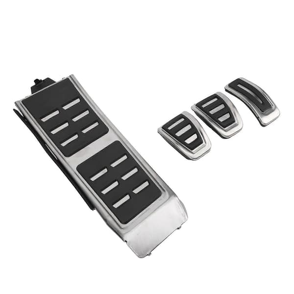 4PCS Bromsacceleratorpedalsats Ersättning för A4 B8 Avant 8k Vänsterstyrd 2008-2015 Manuell Växellåda