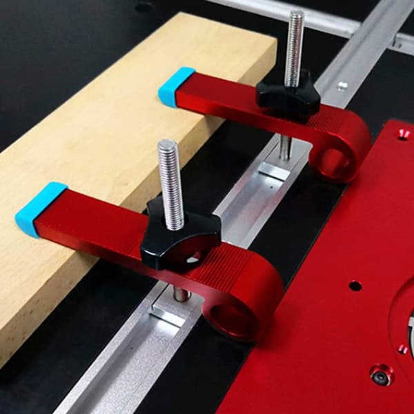 Metal T-Clamp för M8 T-Track - Snabbverkande set