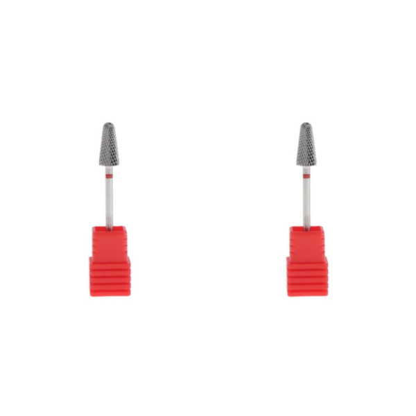 1/2/3/5 Tungsten Steel Nail Drill Bit Sliphuvud Nail Art Gel Type C 51 mm 2Set