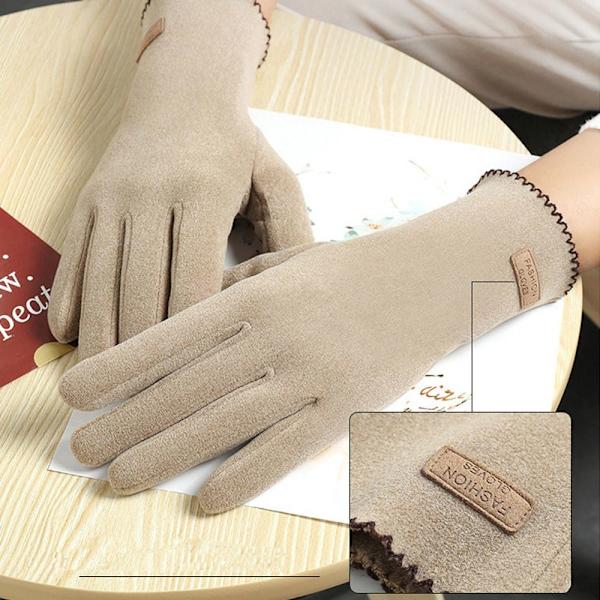 Håll varma Handskar Ridhandskar KHAKI khaki
