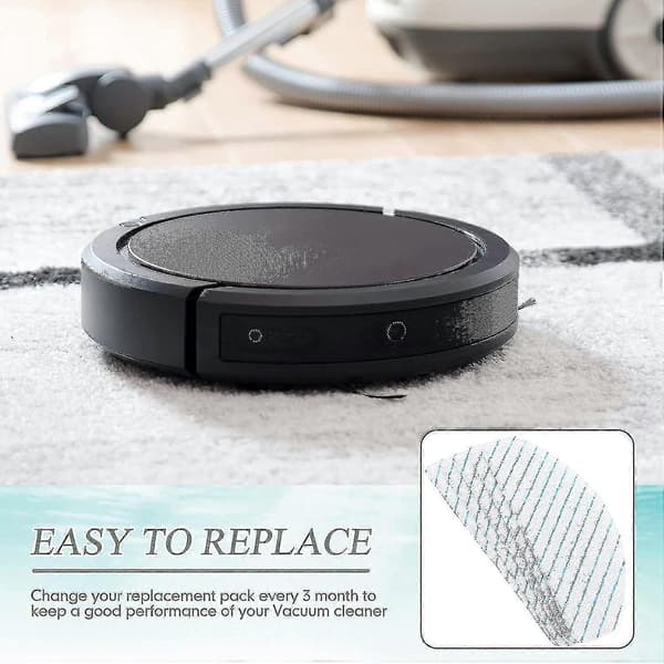 100 stk Moppputer for Ecovacs T9 T9+ T8 T8+ T8 Aivi N8 N8 Pro Robot