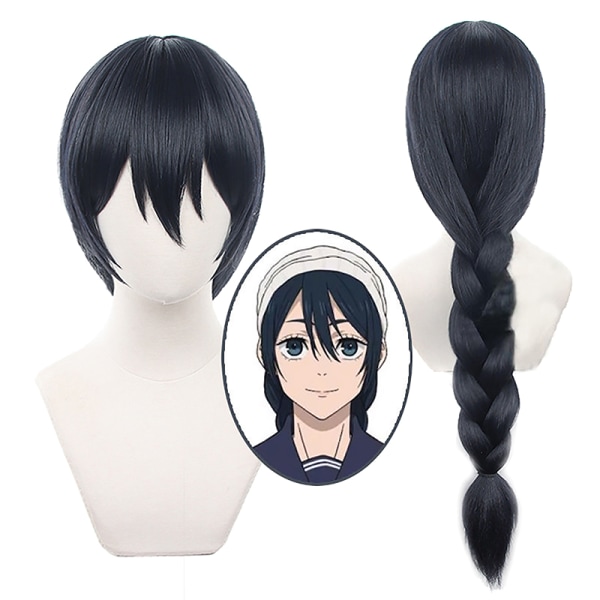 Anime Jujutsu Kaisen Amanai Riko Cosplay Paryk Dame 80cm Lang Da