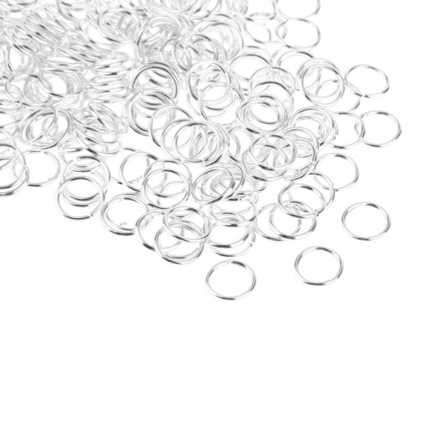 300 stk Åbne Jump Ringe 4mm Rustfrit Stål Halskæde Kæde