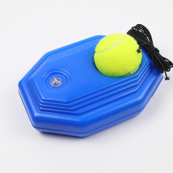 Tennis Trainer Rebound Baseboard with 1 Long Rope Balls Excellent