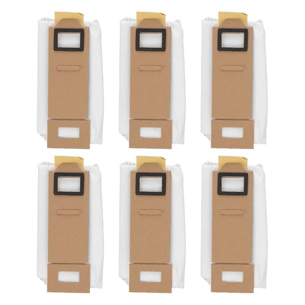 6 kpl pölypussi pölynimurin varaosia Xiaomi Roborock T7S Plus -versioon