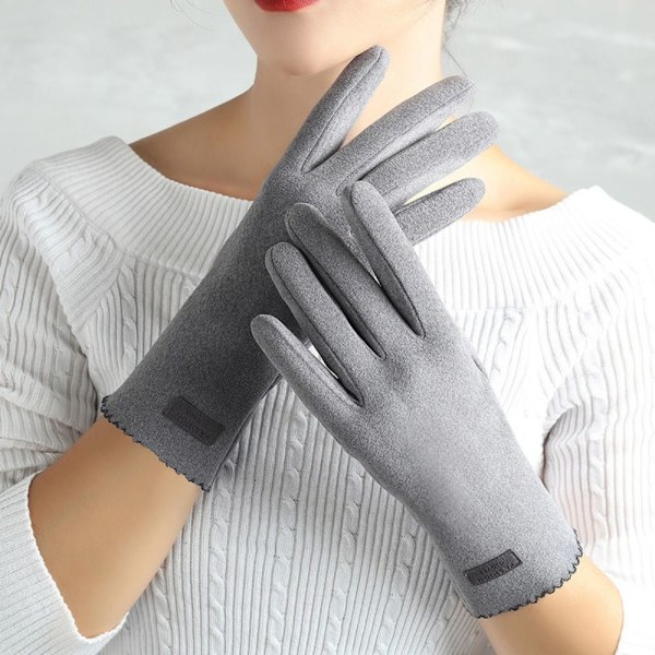 Håll varma Handskar Ridhandskar GRÅA grey