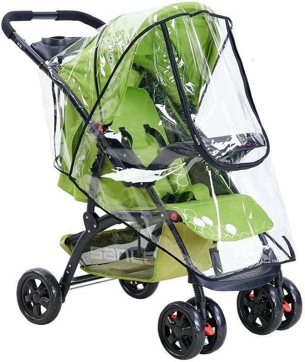 #Regnskydd för barnvagn  Universal Vattentätt Dammskydd Skydd Anti-UV Regn och Vindskydd för Barnvagn#