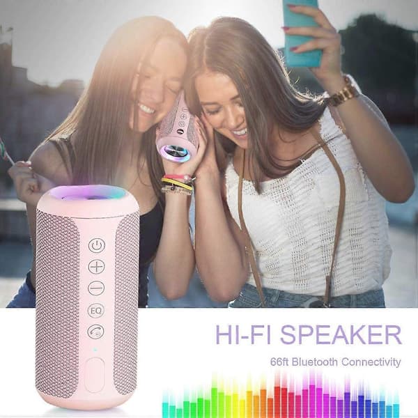 Kannettava Bluetooth-kaiutin, IPX7-vesitiivis langaton kaiutin