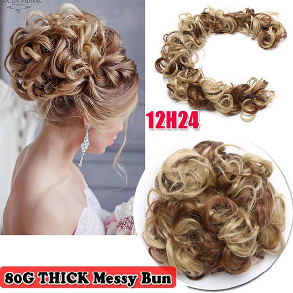 80G Hårbulle Updo Chignon ASH&BLOND