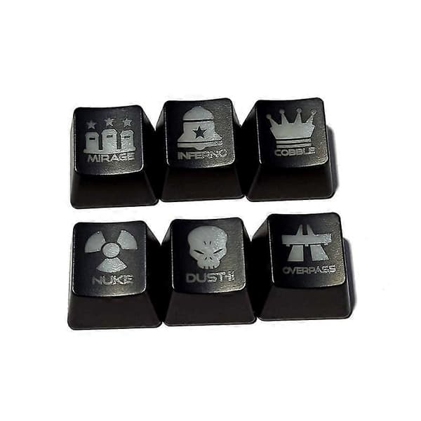 Tilpassede tastehetter, egnet for mekaniske tastaturer, OEM-profil ABS-tastehetter