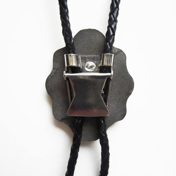 ACD Initial Letter Western Cowboy Rodeo Bolo Tie Man Ornaments Bokstaven A