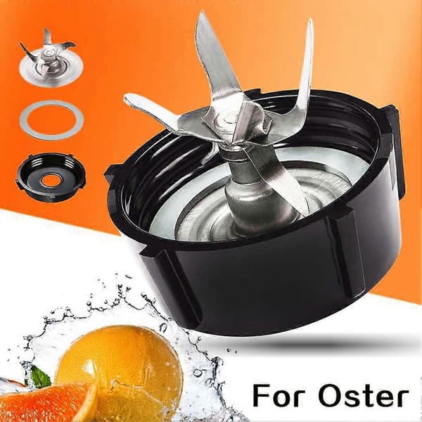 Udskiftningssæt til juicerglasbund, kniv og tætningsgummipakning til Oster blender