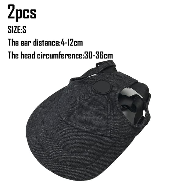 Pet Dog Baseball Cap Sport Cap Hatt Utendørshatt Solbeskyttelse mix style5