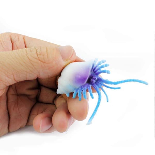 24 st realistiska mini havsdjur val hummer figurer pedagogisk barnleksak