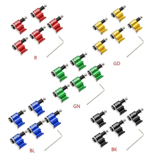 Hydraulikslange Fix Klemme Skiftere Bremseledning Rørbukkel, Cykelkabelguide Adapter