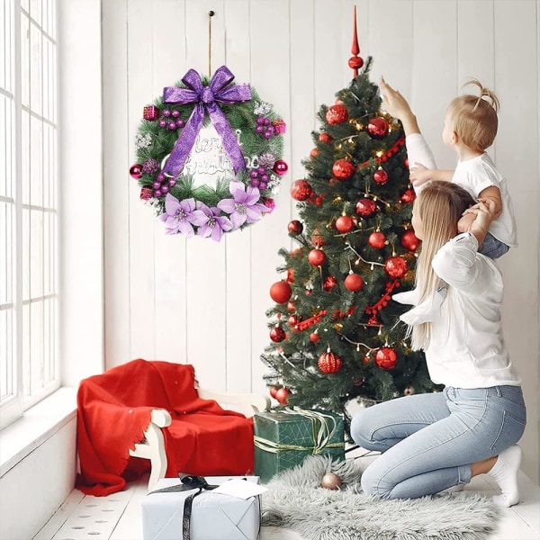 Julkransar till ytterdörr 30cm