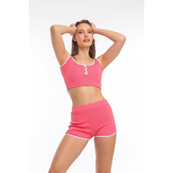 Crop top og hort sett - Högtaberg MultiColor S